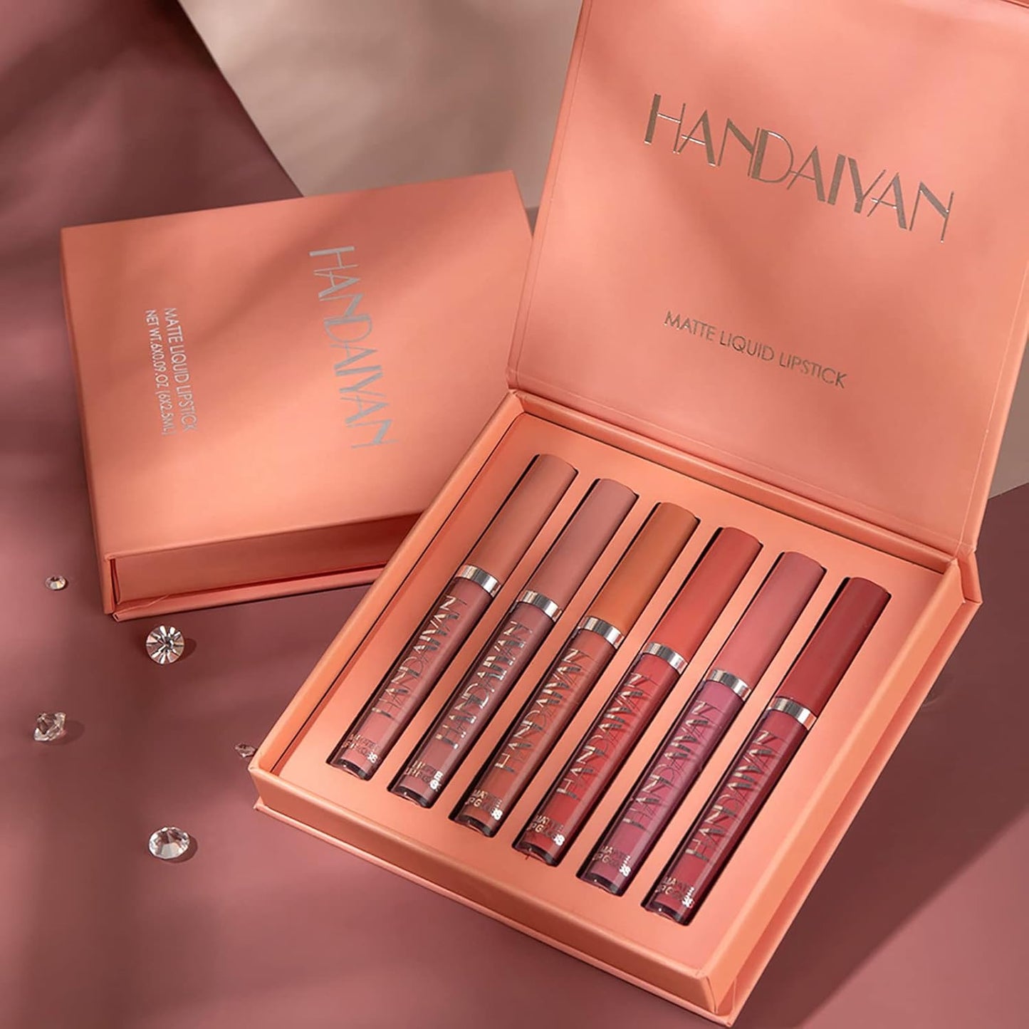 Handaiyan Matte Liquid Lipstick 6 Shades
