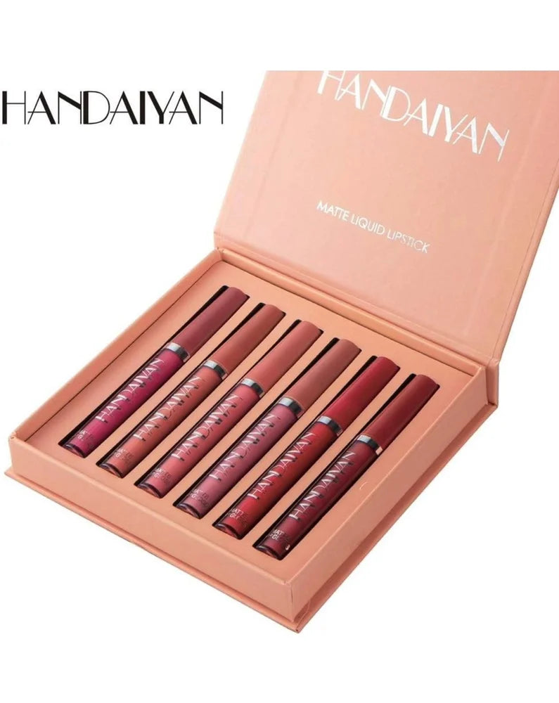 Handaiyan Matte Liquid Lipstick 6 Shades