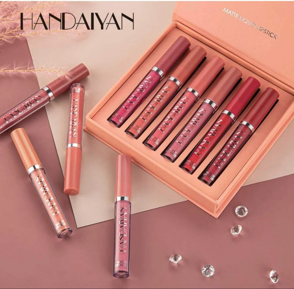 Handaiyan Matte Liquid Lipstick 6 Shades