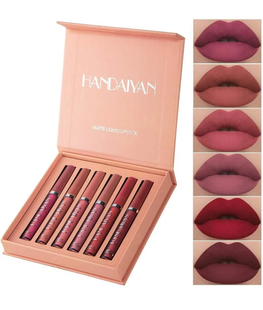 Handaiyan Matte Liquid Lipstick 6 Shades